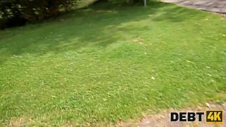 Debt4k barefoot pregnant lady needs cash fast