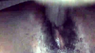 Fat Pussy Stretched By Big Black Cock During Fucking