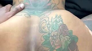 Eating pussy with toy w backshots until cream pie