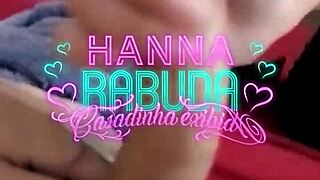 brunette latina hanna rabuda plugged fucked by husband.