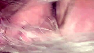 Blonde amateur sucks huge cock in pov homemade choking deepthroat