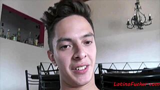 Young Latino Boy in Public