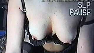 hey, can you handle this amazing redhead with big tits in leggings?