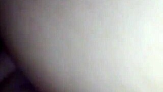 the step sister bends over for intense anal fucking in the bedroom scene