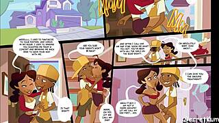 The Proud Family uncovers a wild surprise with teen anal and big black cock