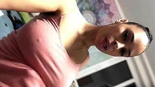 Amateur Girl Deepthroats Husband While Riding