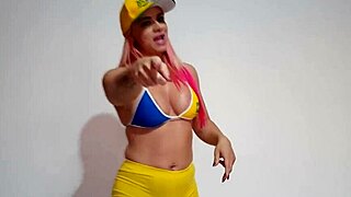 débora fantine dances in olympics special with tequileiras do funk.