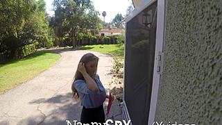 لينا بول تمزق الملابس لقذف داخلي من زب كبير