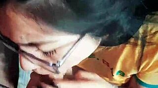 Argentinian Babe Gets Hot Cum Facial!