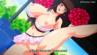 Wow! Busty Athletic Hentai Girl Bangs Her Sensei Hard!