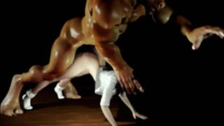 Minotaur Beast in 3D Anime Hentai!