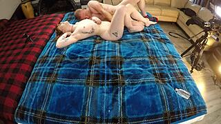 Hannah Grace teases with anal left or right, but which side wins the assfucking game?