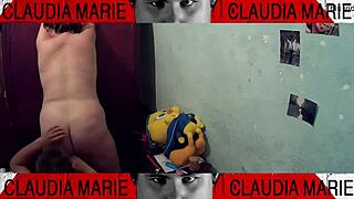 eating that fat pussy and dominating against the closet.