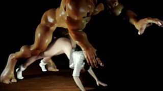 Minotaur Beast in 3D Anime Hentai!