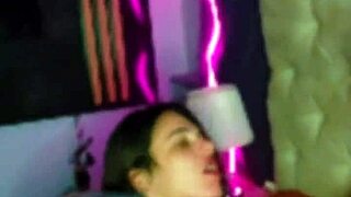 anderson and milena share their amateur moments together