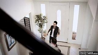 Curvy MILF babe Diamond Foxxx craves dick riding hard, handjob and pussy play.