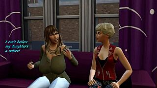 Oletko nähnyt Sims-parodian shemalejen kanssa orgiassa suihinotto kohtauksessa?