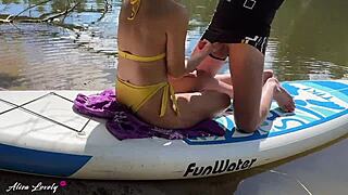 Stepsister Bent Over Doggystyle