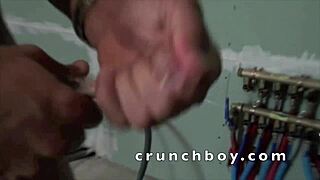 Straight Latino Worker Feels Passion While Fucking Gay Partner