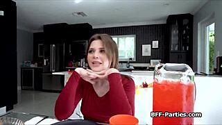 rimming and cock sucking in wild thanksgiving foursome 😜