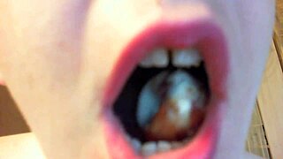 Watch Your Slutty Italian Play With Food On Webcam, Wanting To Eat You All In This Kinky Fetish Porn?