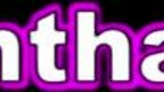 horny brunette babe strips nude for interracial blowjob and creampie