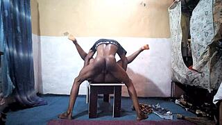 Horny Stepsister Rips Jeans!