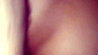 Asian beauty worships in lingerie