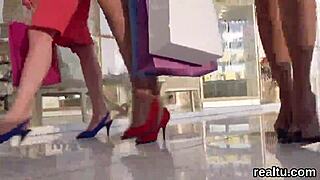 gorgeous czech nympho gets teased in the mall and penetrated in pov 😍