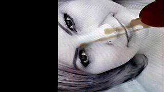 hungarian mature milf in homemade facial video