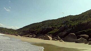 Wow! Wild Creampie Action at Liberal Beach Party!