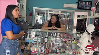 My boyfriend drags me to a sex shop, grabs a vibrator, and dares me to use it outdoors.