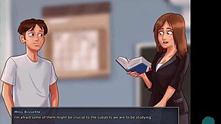 Show us your buttcheeks in summertime saga 41!