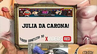 Julia Da Carona Feels Intense Taboo Ecstasy In Public Outdoor Doggy Style Blowjob