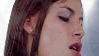 why is zuzana sucking that pecker so hard in doggystyle?