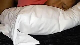 Ebony teen 18+ slut has quick fuck with black neighbor in hardcore action