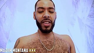 Mandimayxxx And Porsha Carrera Passionately Surprise Majiik Montana With Double Blowjob.