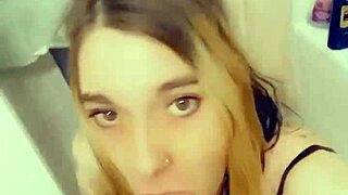 i just adore watching a gorgeous tranny work a huge cock in heels.