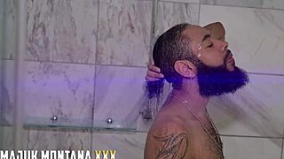 Mandimayxxx And Porsha Carrera Passionately Surprise Majiik Montana With Double Blowjob.