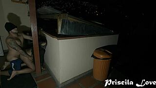 My girlfriend suggests an outdoor moment in the gazebo