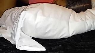 Ebony teen 18+ slut has quick fuck with black neighbor in hardcore action