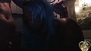 Nasty outdoor adventure on the sandy beach