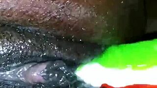 you ever seen big tits squirting from dildo play?