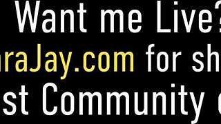 sara jay lyla jordan tinslee regan milfs in intense 4way blowjob