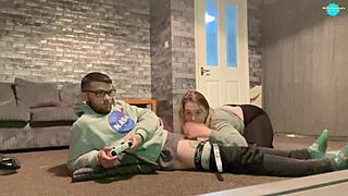 gaming while getting my cock sucked, isn’t this every boy’s ultimate dream? nothing beats this homemade thrill with my hot european girlfriend.