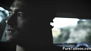 Groupie gets fucked hard by two band members in wet pussy threesome