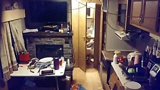 Caught Spying on Wife in the Shower Bathing.