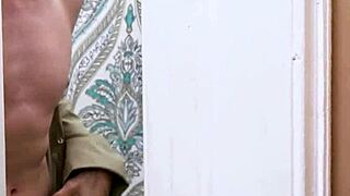 Intense gay sex with hunk after hard work day