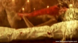 Feeling aroused watching the sexy exotic belly dancer perform nude