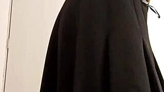 sexy beautiful mexican woman spied in the dressing rooms of the shopping center now.